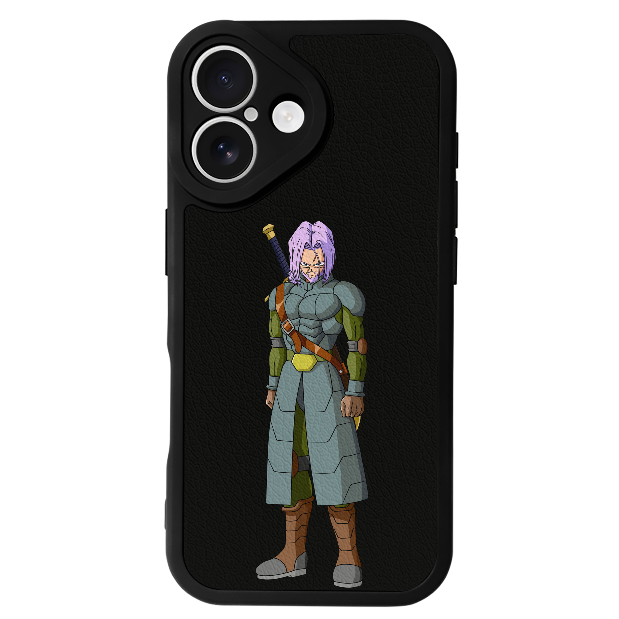 （画像用） ドラゴンボール DRAGON BALL 【iPhone 16シリーズ対応】シリコンスマホケース（レザー調） 材質：シリコン